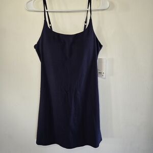 90° by Reflex Skort Tennis Dress Women's Medium Navy Blue Spaghetti Straps